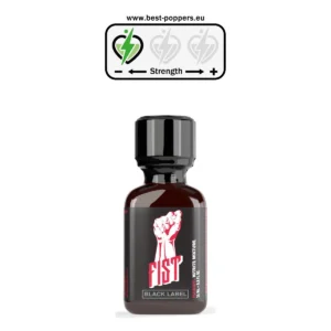 FIST Black Label Original Poppers - 24ml - Pentyl Nitrite + Butanol product image